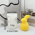 thumbnail image 3 of ERK Easter Decor Easter Floppy Ear Bunny Rabbit DIY Silicone For Resin Epoxy And Chocolate Candy Making, 3 of 4
