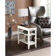 thumbnail image 2 of Pemberly Row Three Tier End Table With Drawer in Brown Wood Finish, 2 of 4