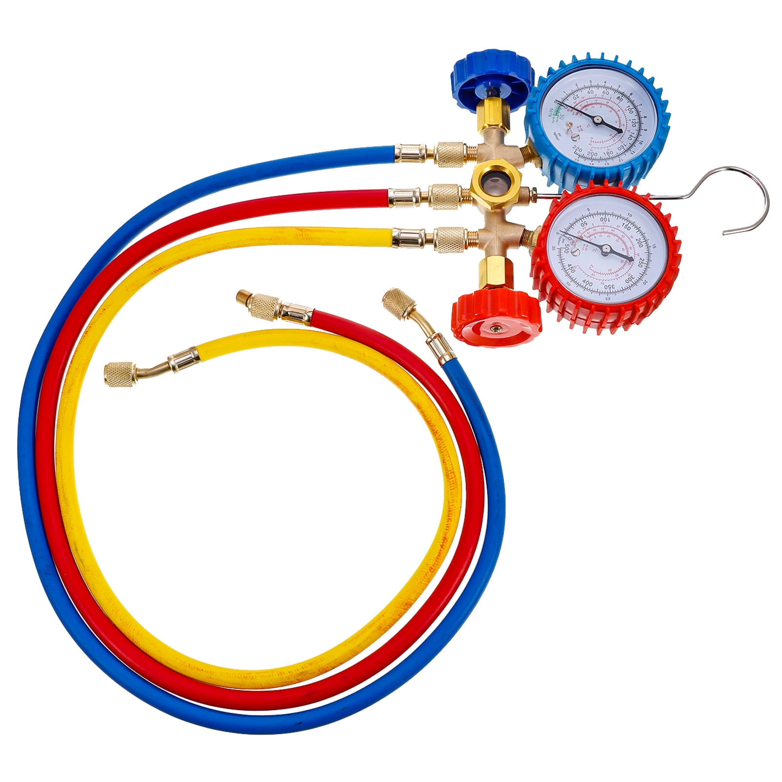 VehiVehicle Air Conditioning Pressure Gauge R12 R22 R134a R404A 410a