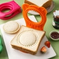 thumbnail image 2 of Lubelski Sandwich Moule à Pain de Qualité Alimentaire Bord Strict Réutilisable Facile à Libérer avec Poignée Polyvalent Sandwich Haute Résistance Pain Faisant Moule Cutter Fournitures de Cuisine, 2 of 8