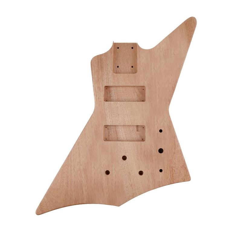 Leo Jaymz DIY Bass Guitar Kit - EX Style, Mahogany Body, Maple