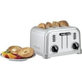thumbnail image 6 of Cuisinart 4-Slice Metal Classic Toaster - Brushed Stainless (CPT-180) with 1 Year Extended Warranty, 6 of 8