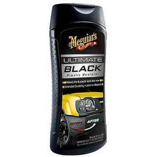 Meguiars Car Black Plastic Restorer Fluid 12 oz Ultimate Trim Protect  Restore US