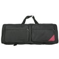 thumbnail image 1 of Graflsoa Extra Large 600D Oxford Keyboard Bag with Thick PE Foam Padding for 73-76 Key Keyboards, Black, Adjustable Straps & Dual Zippers, 4 Storage Pockets, 1 of 6