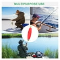 thumbnail image 7 of Uxcell 10-Pack Fishing Bobbers Floats, 3.78 Inch EVA Foam Weighted Bobbers Clip-on Floats Slip Corks Floaters Strong Buoys [Red], 7 of 7