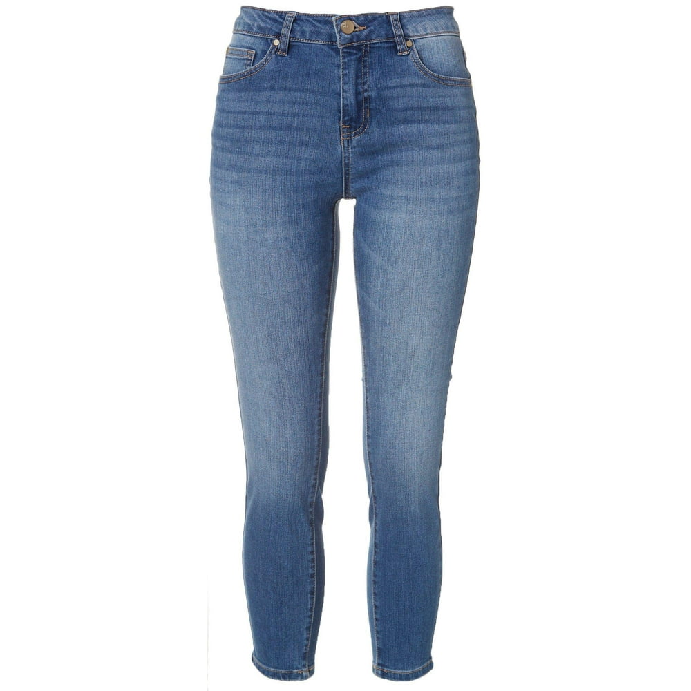 D. Jeans - D. Jeans Petite Recycled High Waisted Skinny Jeans - Walmart.com - Walmart.com
