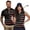 Camo US Flag, variant on Jeiento Tropical Floral Matching Golf Shirts for Couples Quick Dry Moisture Wicking Men Short Sleeve Shirt Women Sleeveless Quarter Zip Golf Tennis Athletic Wear