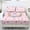 Happy Easter Floral Pink, variant on COEQINE Twin Size Sheet Set Soft Wrinkle Free 3 Pieces Bed Sheets Set with Deep Pocket Bedsheet & Pillowcases Home Decor for Twin Size Bed, Easter Egg White