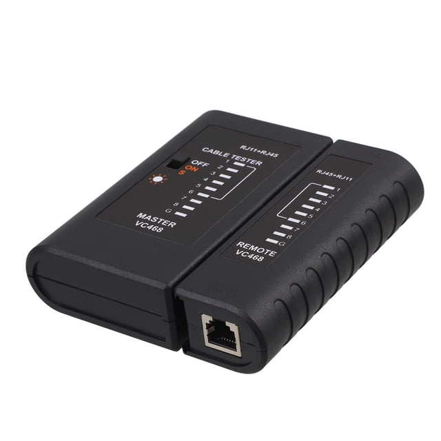 IDEANATEGRATE Probador De Cables Rj45 Ethernet Portátil Para Pruebas Rápidas Y Precisas De Red Y Cables Poe