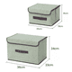 thumbnail image 2 of Cajas Organizadoras 6 Piezas Verdes, 2 of 5