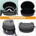 thumbnail image 2 of Miangastore Ski Goggle Storage Waterproof Shockproof Rectangular Sleek Design 2Set 11.6x7.5x3.5In, 2 of 8