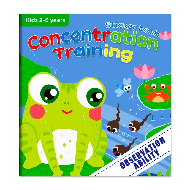 Maoww Focus, Potential Development, Stickers, Children's Enlightenment, Baby Early Education Book