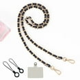 thumbnail image 7 of ZHaobin Phone Strap Anti-lost Lanyard phone charm Holder Mobile Accessories Crossbody Necklace Cord Chain Black Color for All Phone Case (2), 7 of 7