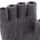 thumbnail image 5 of Guantes para hombre y mujer, de color liso, de medio dedo, para exteriores, sin dedos, de lana gruesa, informales, de moda, con parte superior acrílica., 5 of 6