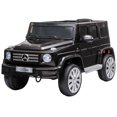 thumbnail image 1 of Aosom Mercedes-Benz G500 Licensed 12V Electric Car for Kids, Black, 1 of 10