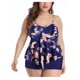 thumbnail image 1 of Gibobby Trajes de Baño para Mujer Halter Push Piece Up Mujeres Dos Conjunto de traje de baño sólido Bikini High Cut Up Lace Sexy Trajes de baño Tankinis (Azul,CH), 1 of 4