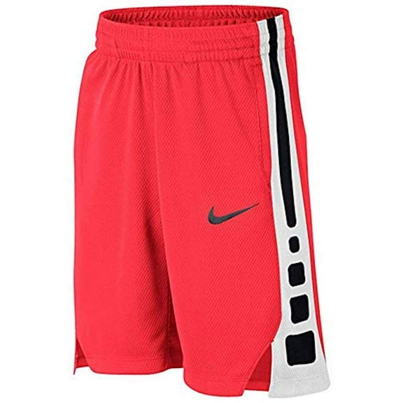 Nike Boys Elite Basketball Shorts Bright Orange/Black Small
