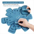 thumbnail image 2 of Pot Pan Protectors,Set of 12 and 4 Different Sizes,Larger & Thicker Cyan Pan Protector Pads, Pan Pot Separator Pads,1set x Non-stick pan protector,Lake Blue, 2 of 8
