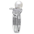 thumbnail image 3 of Everly Women's Cultured Pearl Sterling Silver Ring, 3 of 7