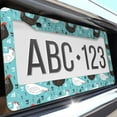 thumbnail image 6 of 1 Pcs Decorated Llamas and Cacti License Plate Frame, License Plate Cover for Car Decorative Parts, Aluminum License Plate Bracket Holder Rust-Proof for US Standard Car, 6 of 8