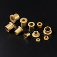 thumbnail image 5 of Flange Bearing Sleeve 6mm x 10mm x 12mm Bronze Self Lubricating Bushings, 6 Pieces, 5 of 5