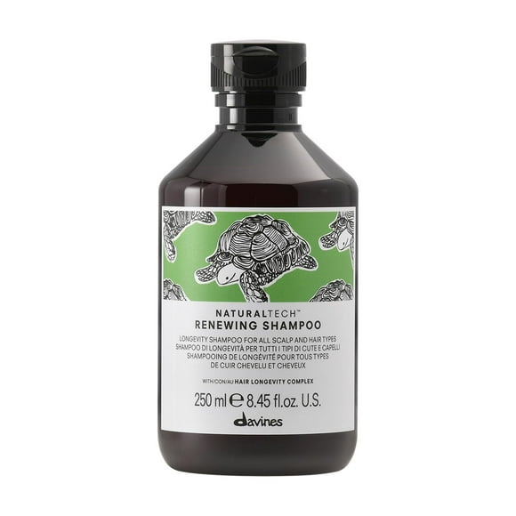 Davines Naturaltech RENEWING Shampoo, Gentle Cleansing That Promotes The Well Being Of Hair And Scalp, 8.45 Fl Oz (Pack of 1)