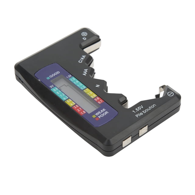Digital Battery , Battery Capacity Digital Battery Capacity Gauge Universal D C N AAA AA 9V 1.5V Button Cell Analyzer