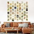 thumbnail image 2 of Vintage Aesthetic Wall Collage Kit - 50 Mini Botanical Art Posters (4X6Inch), for Trendy Photo, 2 of 7