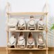 thumbnail image 5 of MIWUNA Zapatero de una pieza Soporte de zapatos simple para el hogar Creativo de doble capa, 5 of 8