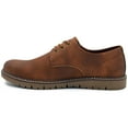 thumbnail image 3 of Aston Marc Men's Oxford Shoes, Genuine Leather Lace-Up Formal Shoe, Comfortable, Stylish, Available in Sizes 8-14, 3 of 6
