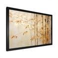 thumbnail image 2 of Designart "Zen Moment With Blue And Gold Bamboo" Bamboo Picture Framed Canvas Wall Art, 2 of 5