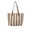 Khaki, variant on Shoulder Bag Weaving Crafts Shoulder Bag Underarm Bag Leisure Travel Storage Handbag, Straw Handbag, Summer Beach Tote with Multi Pockets for Travel