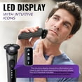 thumbnail image 6 of Philips Norelco Shaver 6600 with SenseIQ Technology, Series 6000.SkinProtect Blades, 360° Contour Heads and Smart Hair Sensor, 6 of 7