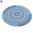 thumbnail image 6 of PULLIMORE 55" Bohemian Round Beach Mat Mandala Round Tapestry Microfiber Beach Towel Indian Yoga Blanket Picnic Garden Patio Tablecloth, 6 of 9