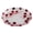 Plum Fruit Plate, variant on Elegant Glass Fruit Tray Floral Design Serving For Home Decor And Parties