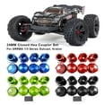 thumbnail image 3 of Wweixi Wheel Nut Wheel 24mm For 1/5 RC ARRMA D2-S-ARA310929 Improve RC Car black 1Set, 3 of 6