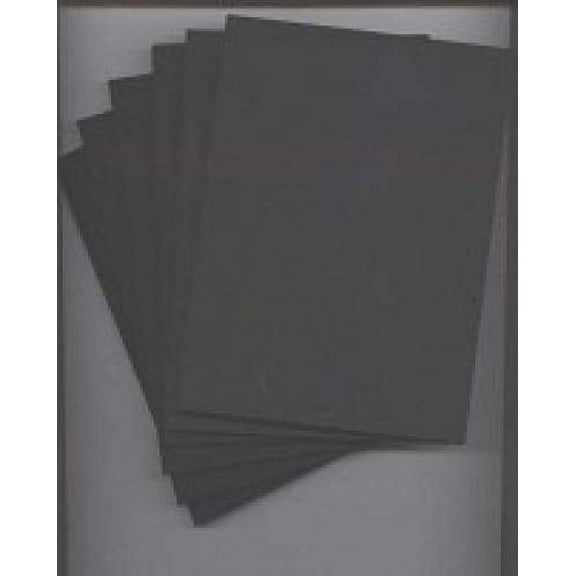 Pack of 10 11x17 3/16" Black Foam Core Backings