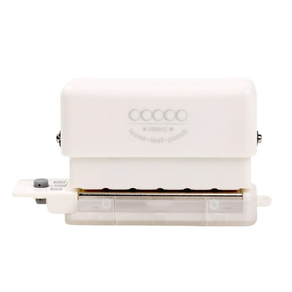Jesscasday Portable Hole Puncher 5 Hole Paper Puncher Manual Puncher Paper Punch for Office