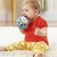 thumbnail image 3 of Baby Rattle Toy, Explore and More Roll Around Rattle, Hedgehog, 3 of 4