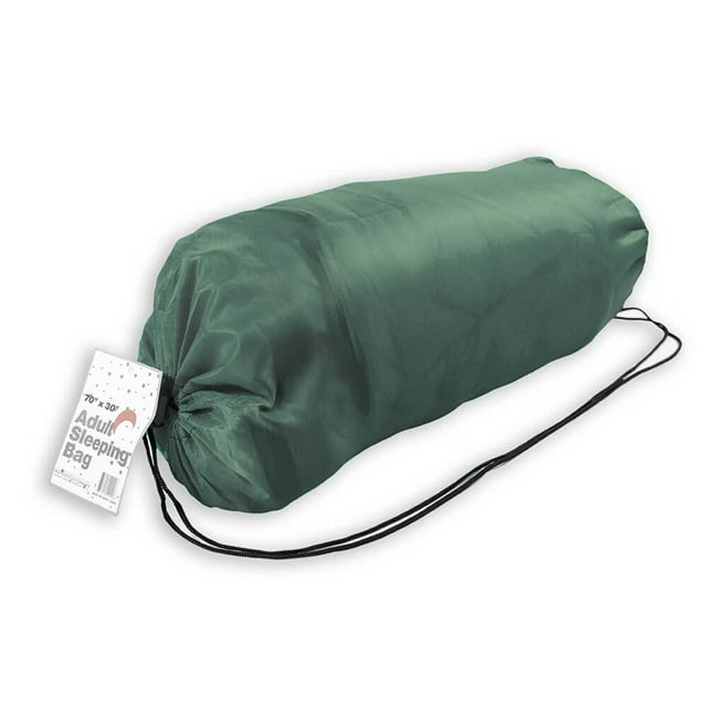 Saco de dormir Kole Imports SLEEPBAGOGN para adultos, color verde oliva