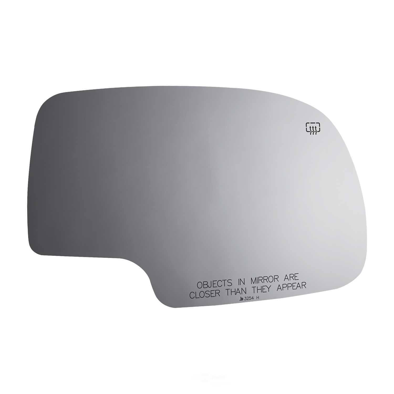 Burco 3254H Passenger Side Convex Replacement Mirror Glass for Cadillac Escalade