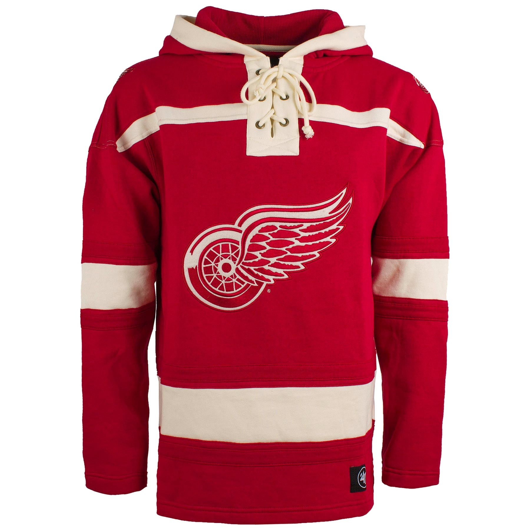 red wings hoodie jersey