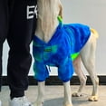 thumbnail image 4 of Dog Hoodie Sweaters, Dog Winter Clothes, Pet Hooded Sweatershirt Pullover, Dog Outfit Coat Apparel for Small Medium Large Dogs Green 6XL/9#, 4 of 5