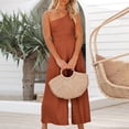 thumbnail image 2 of Mono de una pieza para mujer estilo bohemio pierna ancha sin mangas ajuste holgado traje de vacaciones FLhrweasw Nuevo, 2 of 7