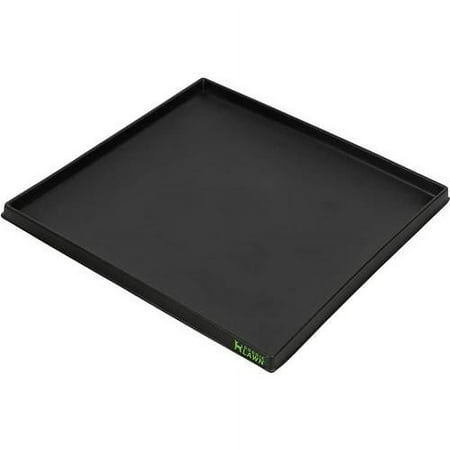 

Reusable Multipurpose Plastic Tray - Convenient Training Tray To Hold Grass - Containment Tray Flood Tray - Large (25 X 24.5 X 1.5 Inches)