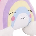 thumbnail image 3 of Little Love by Nojo Rainbow Decorative Pillow Multi Color, 3 of 9