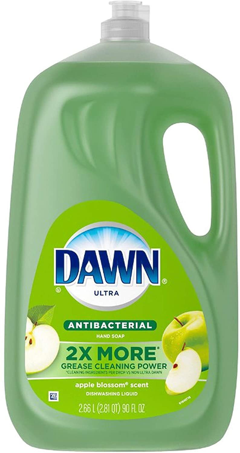 Dawn Ultra Antibacterial Apple blossom Dishwashing liquid Hand Soap 90 FL OZ