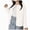 R001-White, variant on NOLDARES Girls Cardigan Sweaters Long Sleeve Button Knit Sweater for Girls School Uniform Toddler Kids(White,100)