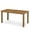 Teak Color-oil Printed, variant on [Only 1 Table,Chairs not Included] Dycanpo 6-Person Outdoor Dining Table, Weather-Resistant Rectangle Patio Table, 60x32x30in, Black