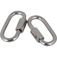thumbnail image 2 of 10pcs M3.5 Stainless Steel 304 Quick Chain Buckle with Screw Set, 2 of 5